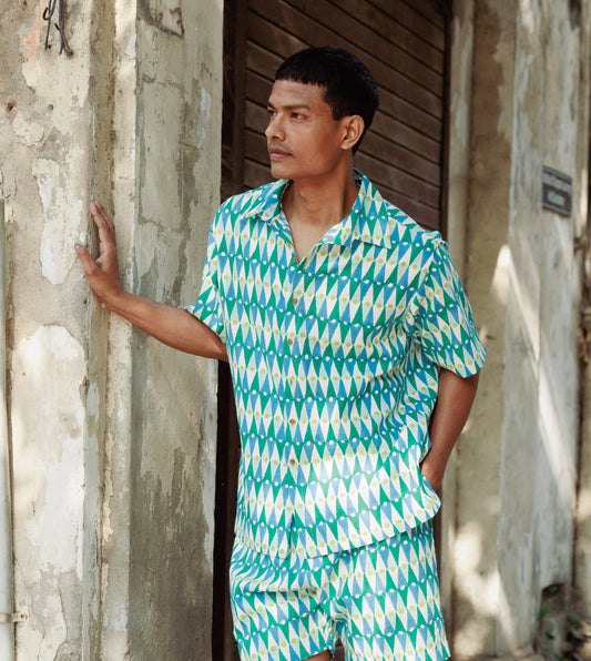 Arka Shirt • Harlequin