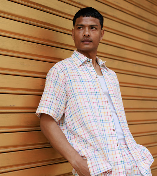 Arka Shirt • Open Plaid