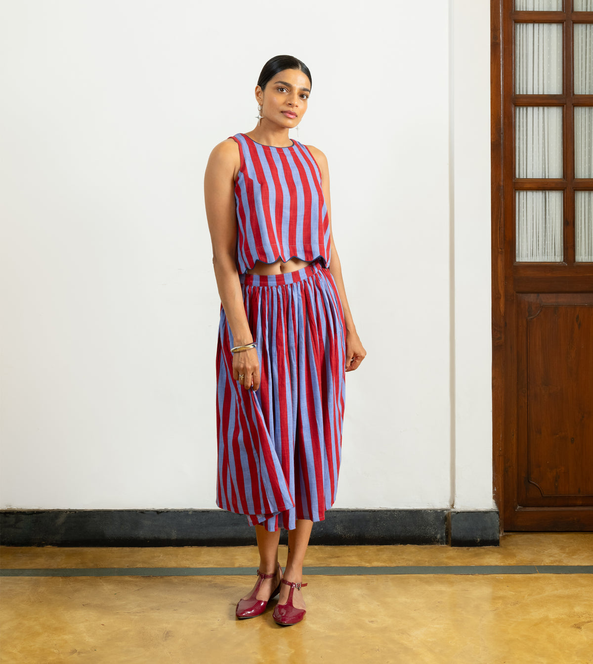 Zeno Skirt • Wide Stripes