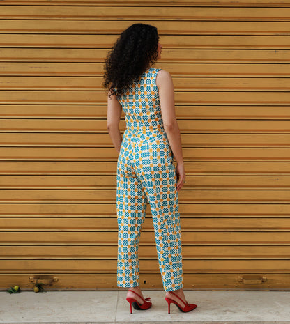 Emi Pants • Star Gingham