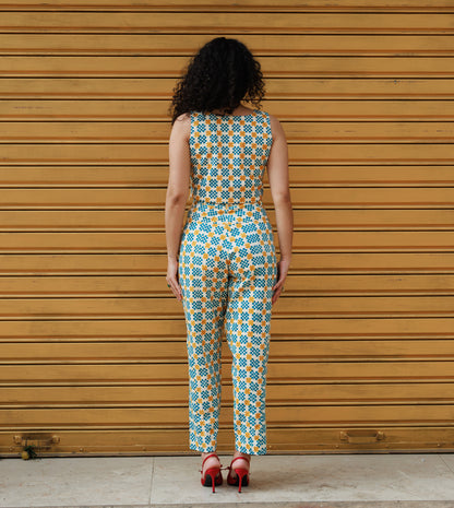 Emi Pants • Star Gingham