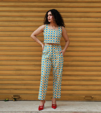 Emi Pants • Star Gingham