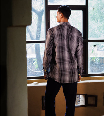 Vesper Shirt • Gradient Plaid