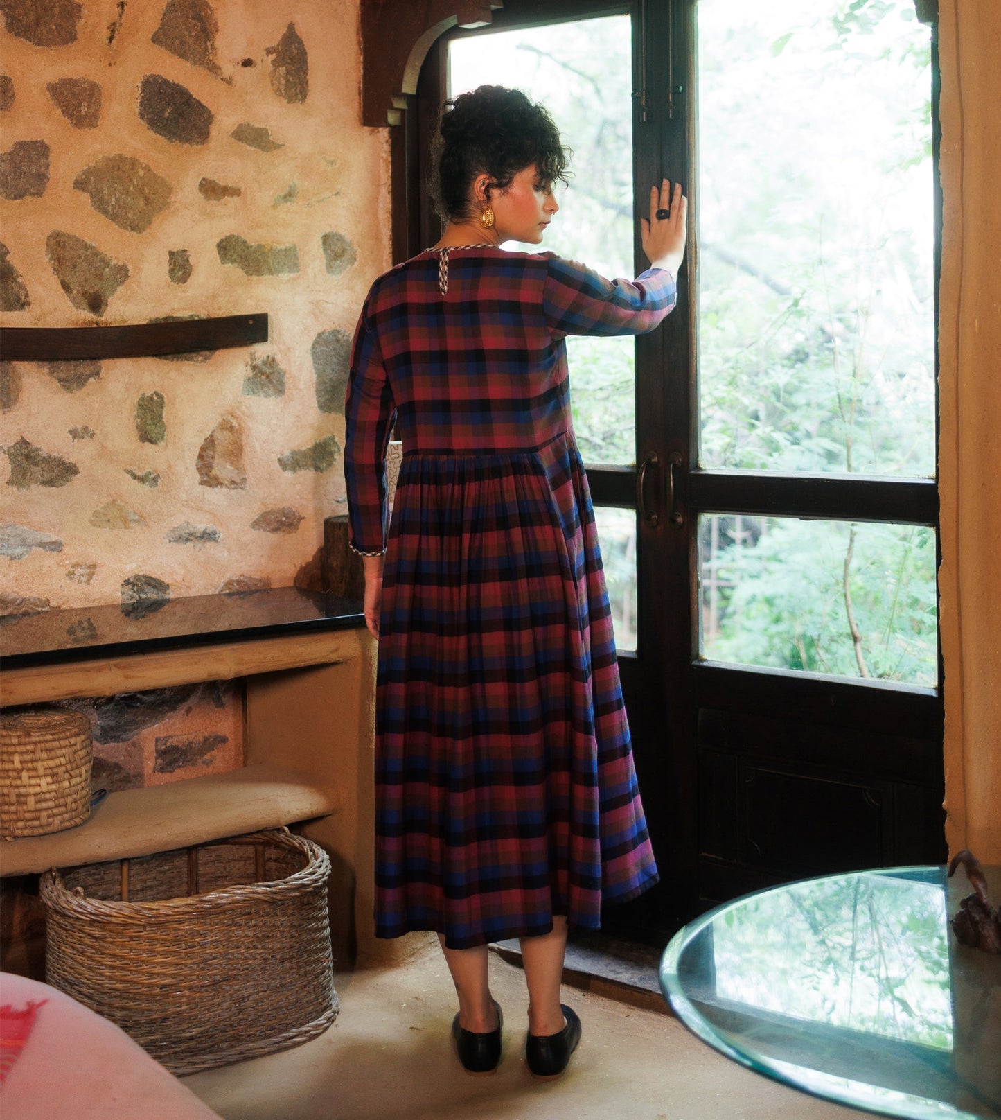 Sora Dress • Multi Check