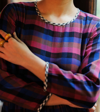 Sora Dress • Multi Check