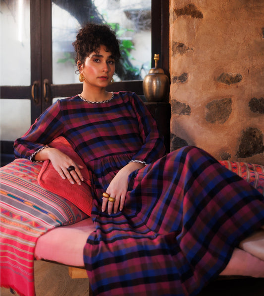 Sora Dress • Multi Check