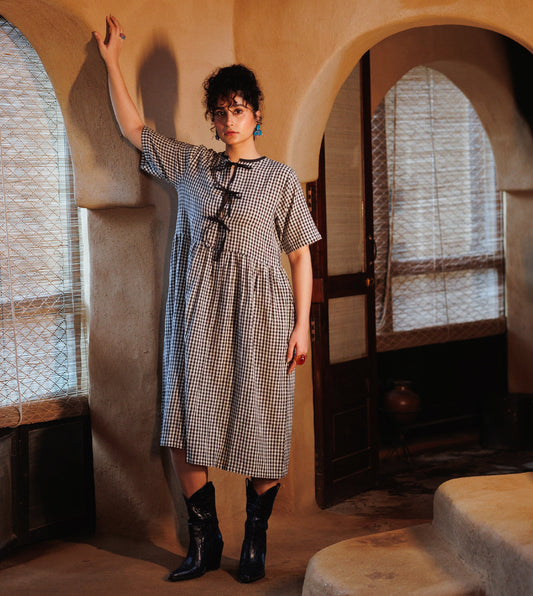 Jemma Dress • Half Cent Gingham