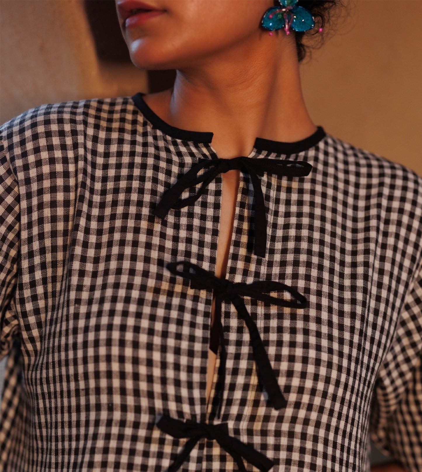 Jemma Dress • Half Cent Gingham