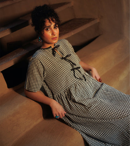 Jemma Dress • Half Cent Gingham