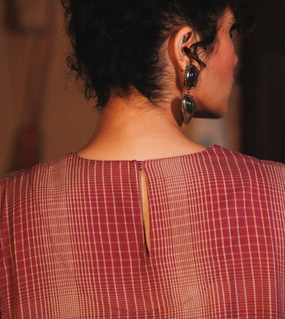 Jun Dress • Gradient Plaid