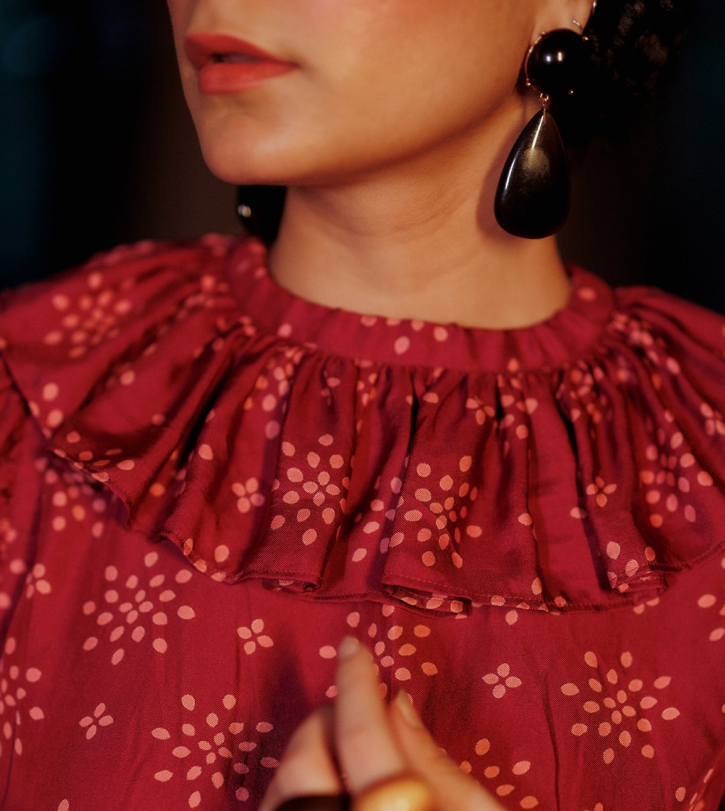 Perrie Silk Top • Starburst