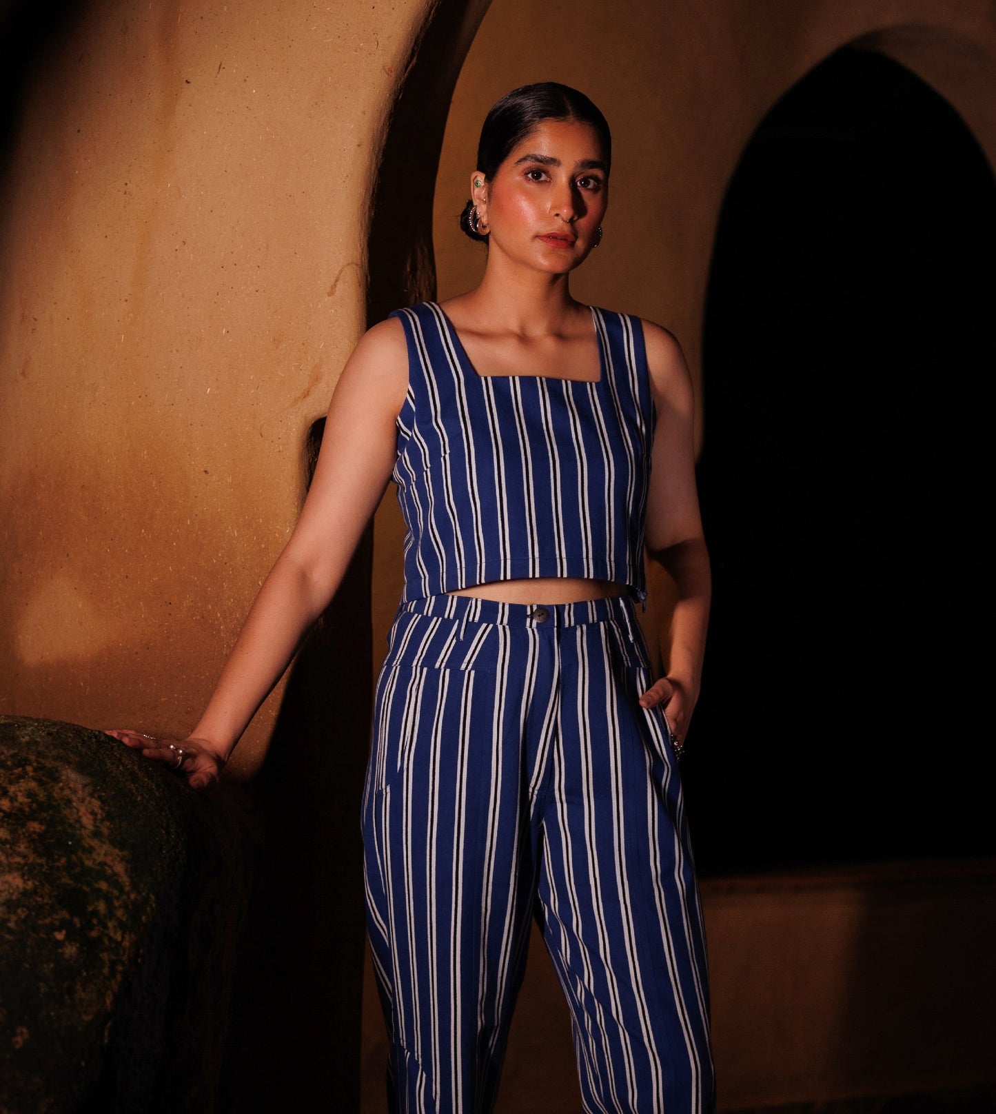 Mei Top • Double Stripe