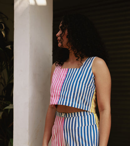 Mei Top • Multi Stripes