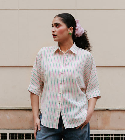 Hudson Shirt • Playful Stripes
