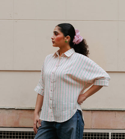 Hudson Shirt • Playful Stripes