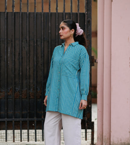 Soho Shirt • Two Tone Stripe