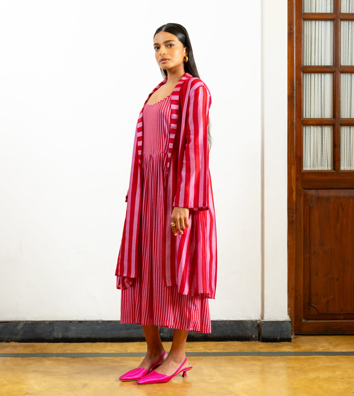 Iris Kari Set • Red Stripes
