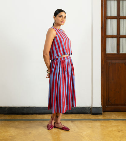 Zeno Skirt • Wide Stripes