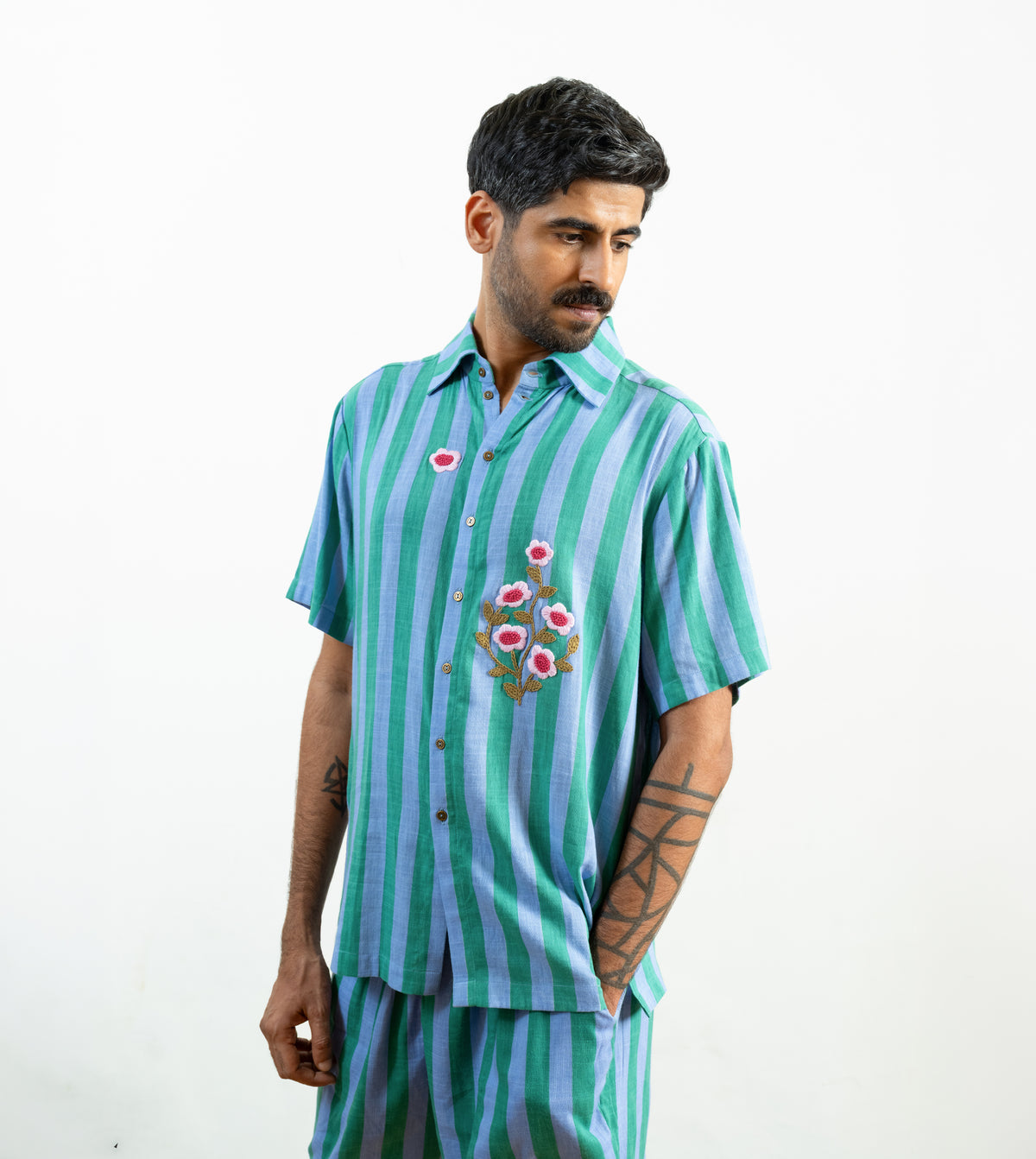 Arka Shirt • Wide Stripes